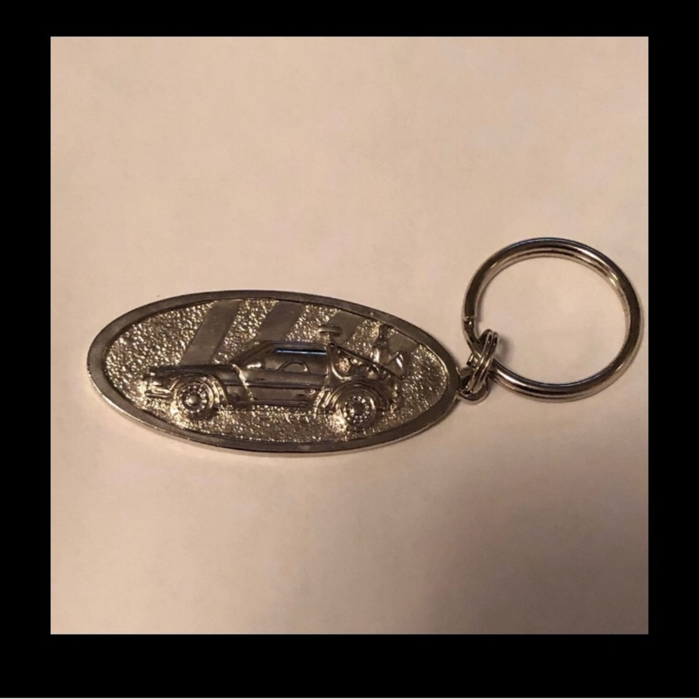 Back To The Future Keychain